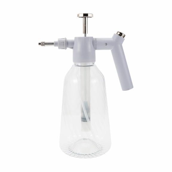 Unique Bargains Pump Spray Outside Washer Bottle Pressure Car Wash for Car Adjustable Plastic 1.5L 1 Pc Clear