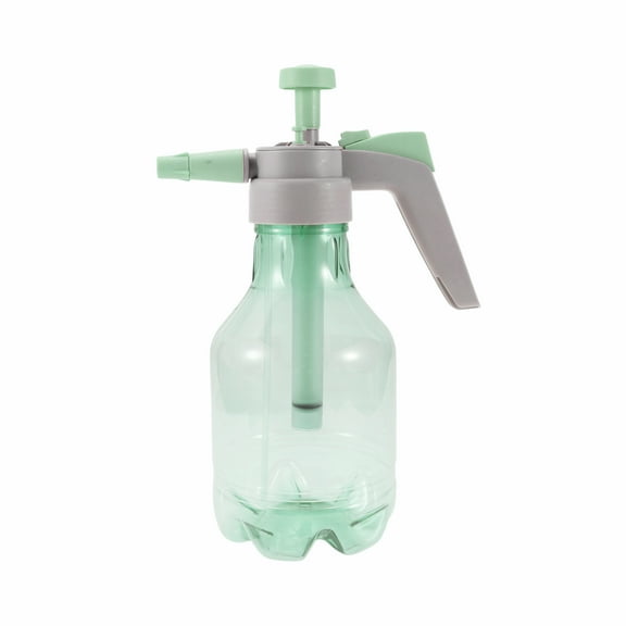 Unique Bargains Pump Spray Outside Watering Can Indoor Plants Spray Bottle for Outdoor Indoor House Office Garden Durable Plastic 2L 1 Pc Green