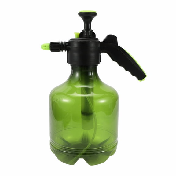 Unique Bargains Pump Spray Outside Watering Can Spray Bottle for Garden Home Durable Plastic 3L 1 Pc Green