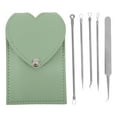 thumbnail image 1 of Unique Bargains Purification Pimple Extractor Tool Kit Silver Tone, 1 of 6