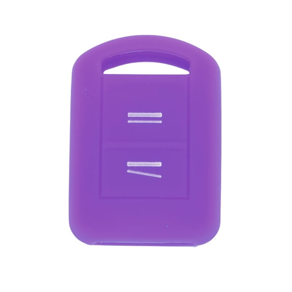 Unique Bargains Purple Silicone Car Key Case for Opel Corsa C 2000-2006 - 2 Buttons Remote Control Key Fob Case