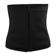 thumbnail image 1 of Unique Bargains Waist Trimmer Zippered Belt Tummy Tuck Belts Neoprene Waist Sweat Band XL Black, 1 of 7