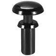 thumbnail image 1 of Unique Bargains Push Clip Rivet 2.6mm x 5mm PCB Circuit Panel Nylon Fastener Black 50Pcs, 1 of 3