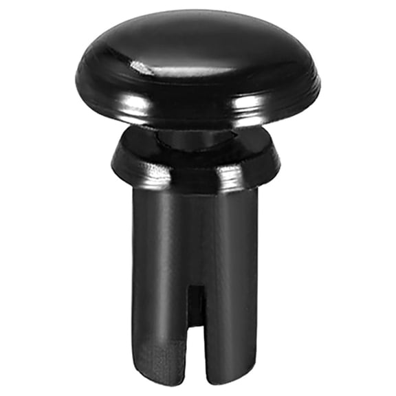 Unique Bargains Push Clip Rivet 3.5mm x 6mm PCB Circuit Panel Nylon Fastener Black 100Pcs