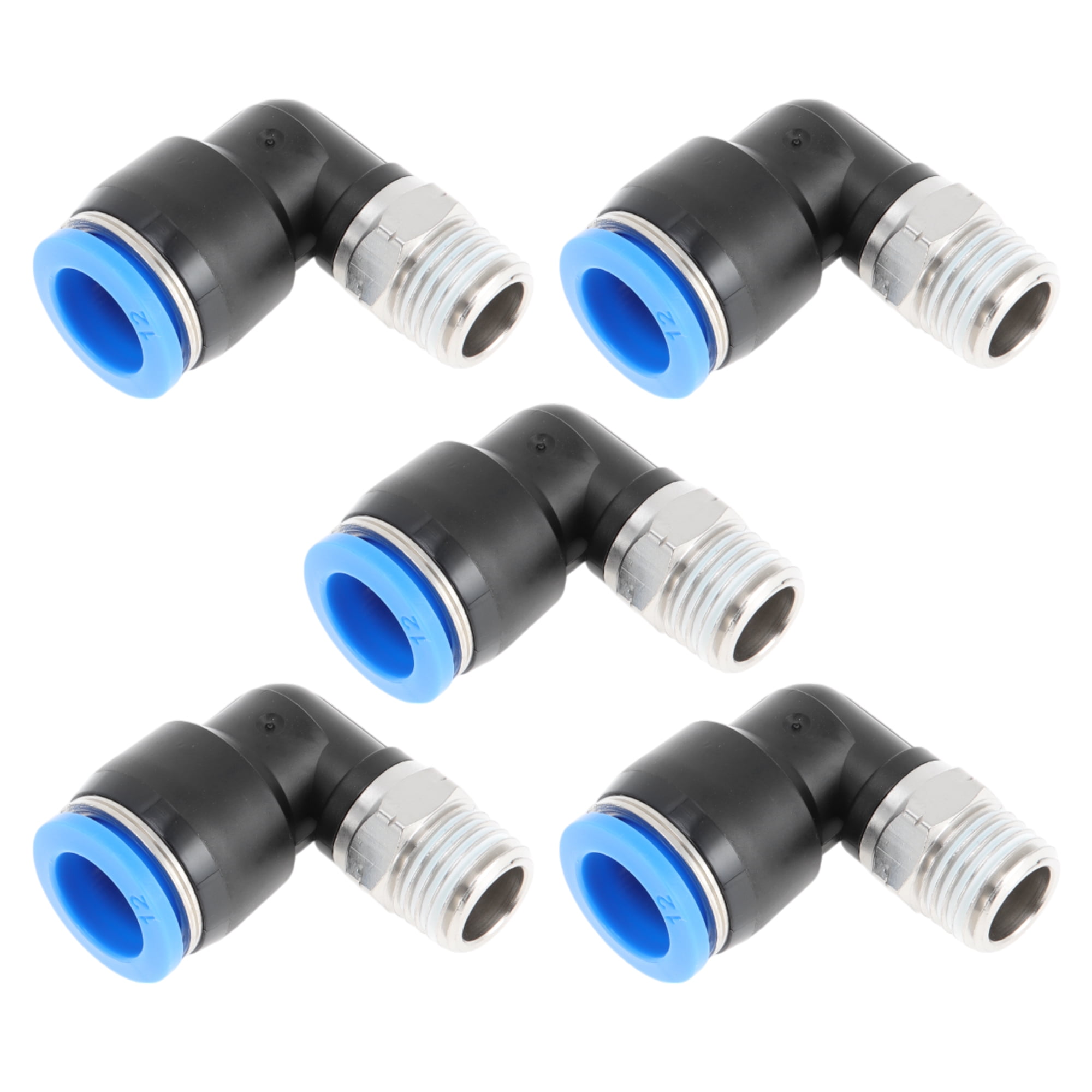Unique Bargains Push to Connect Air Fittings 1/2