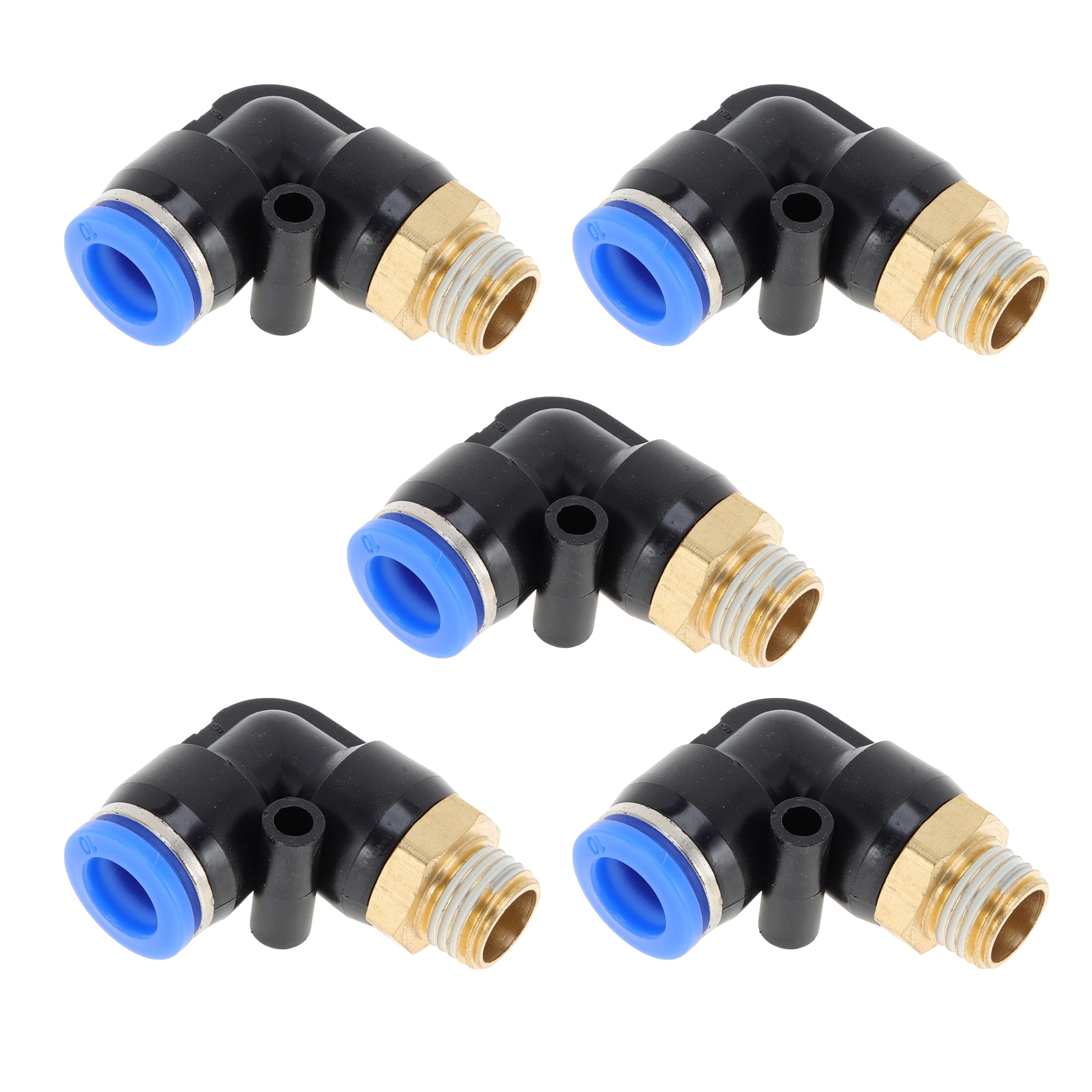 Unique Bargains Push to Connect Air Fittings 3/8