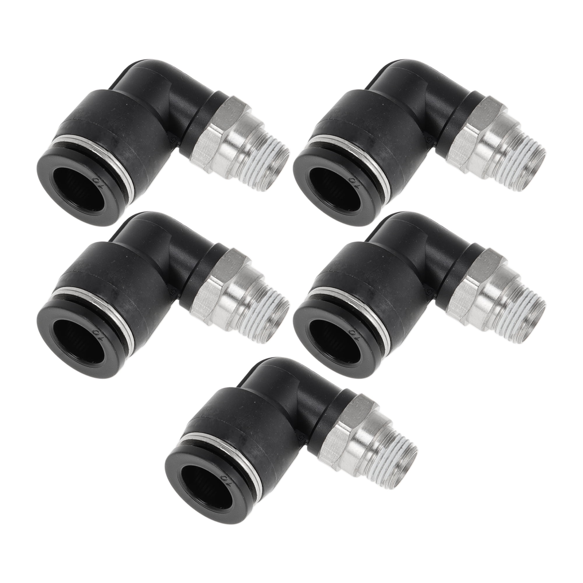 Unique Bargains Push to Connect Air Fittings 3/8