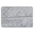 thumbnail image 1 of Unique Bargains Quick Dry Bath Mat Non Slip Washable Absorbent Rug Grey 16" x 24", 1 of 6