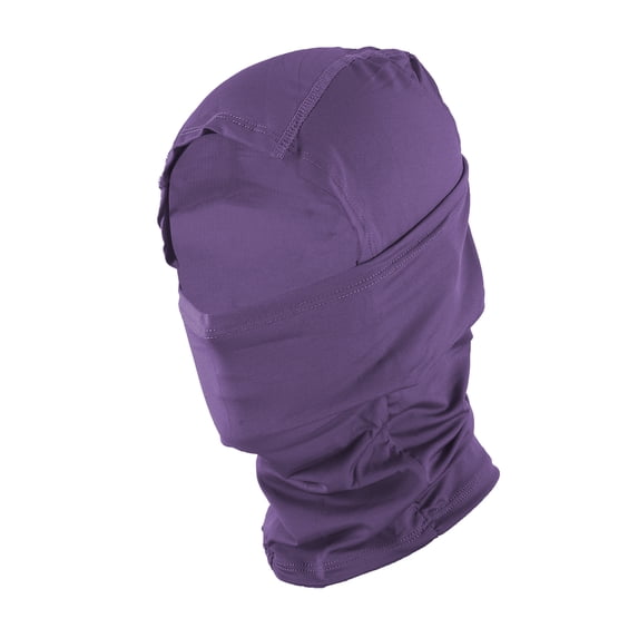 Unique Bargains Quick-drying Ice Silk Solid Balaclava Face Mask 1 Pc Purple