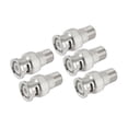 thumbnail image 1 of Unique Bargains RG59 RG6 Cable F type Female Jack to BNC Male Plug RF Coax Connector 5Pcs, 1 of 1