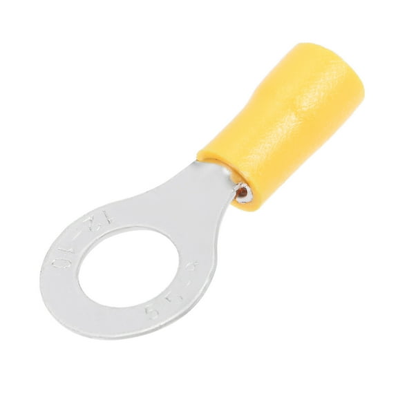 Unique Bargains RV 5.5-8 Insulated Crimp Terminal Ring Spade Wire Connector 50Pcs