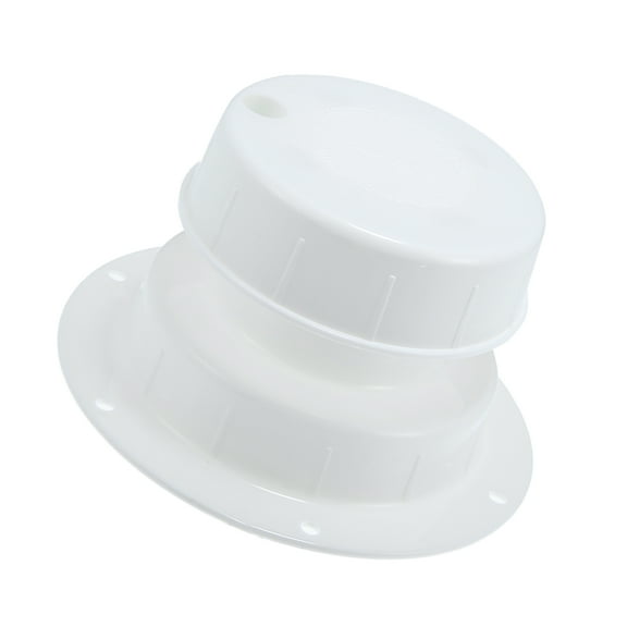 Unique Bargains RV Plumbing Vent Cap Roof Sewer Vent Cover Fit 1 to 2 3/8 in O.D. Pipe Prevent Nesting Motorhome Exhaust