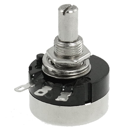 Unique Bargains RV24-204 Replacement 2W 200K Ohm Electrical Rotary Potentiometer