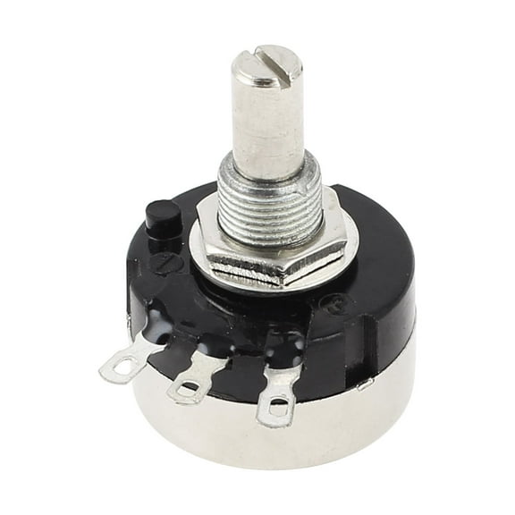 Unique Bargains RV24YN 20S B502 5K Ohm Carbon Composition Rotary Taper Potentiometer Pots