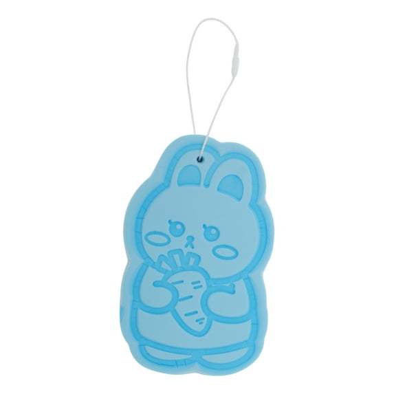 Unique Bargains Rabbit Bath Sponge Body Scrubber 1 Pc Blue