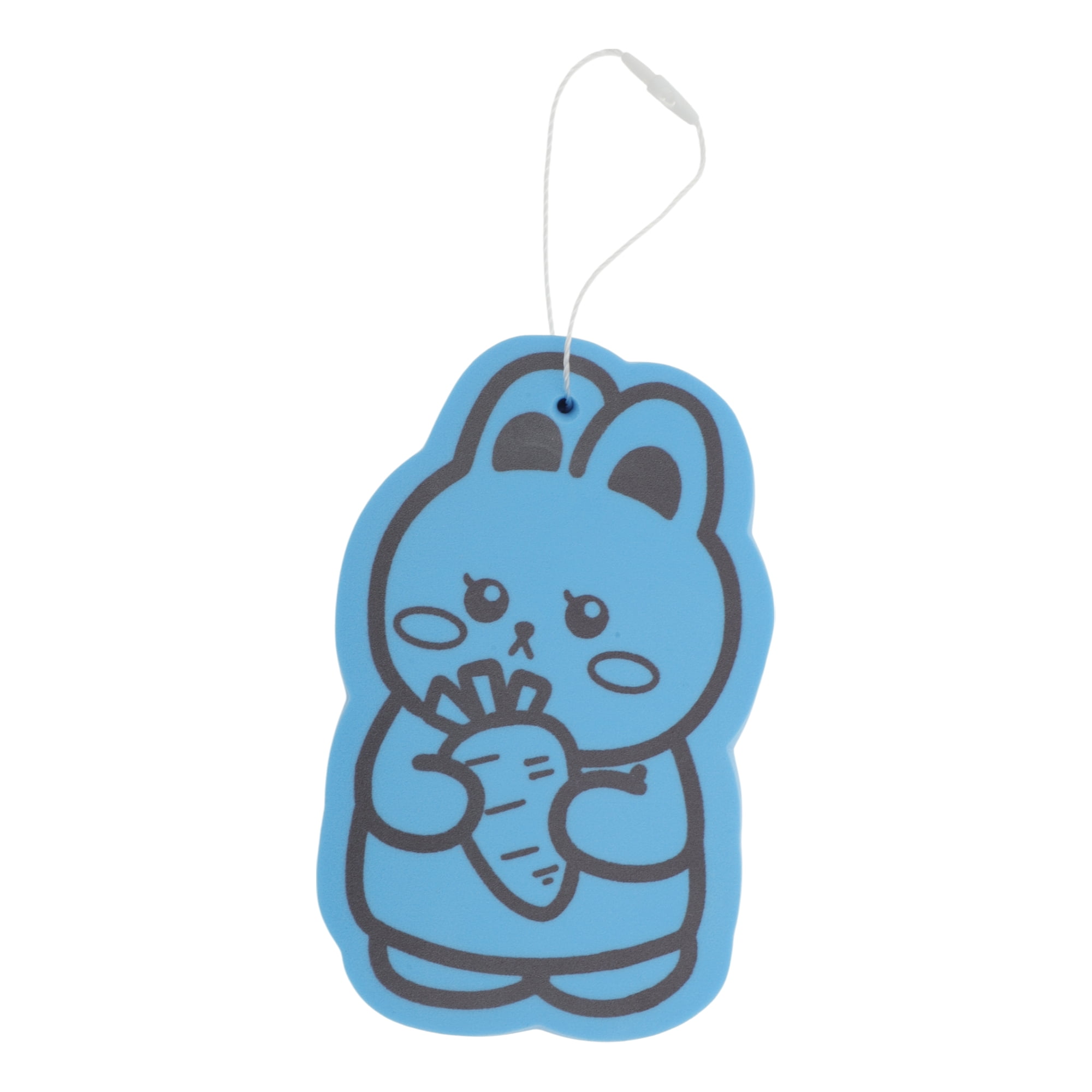 Unique Bargains Rabbit Pattern Bath Sponge Body Scrubber 1 Pc Blue