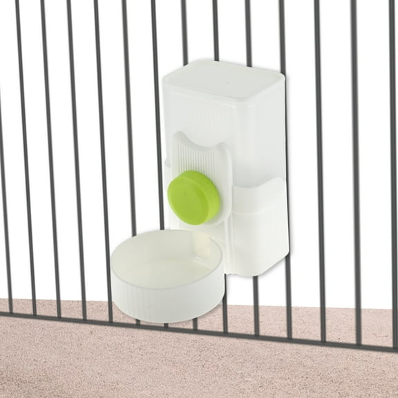 Unique Bargains Rabbit Water Bottle 35oz Large Capacity Hanging Automatic Food Dispenser for Small Animals Green