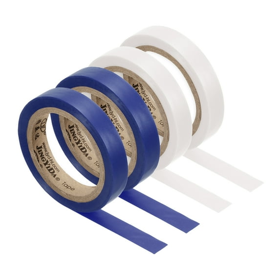 Unique Bargains Racquet Grip Finishing Tape Racket Accessories for Tennis Badminton Blue,White