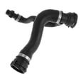 thumbnail image 1 of Unique Bargains Radiator Coolant Hose No.17127521777 Upper HVAC Heater Hose for BMW 528i xDrive 2009-2010 for BMW 530i 2006-2007 Rubber Black Good Sealing, 1 of 7