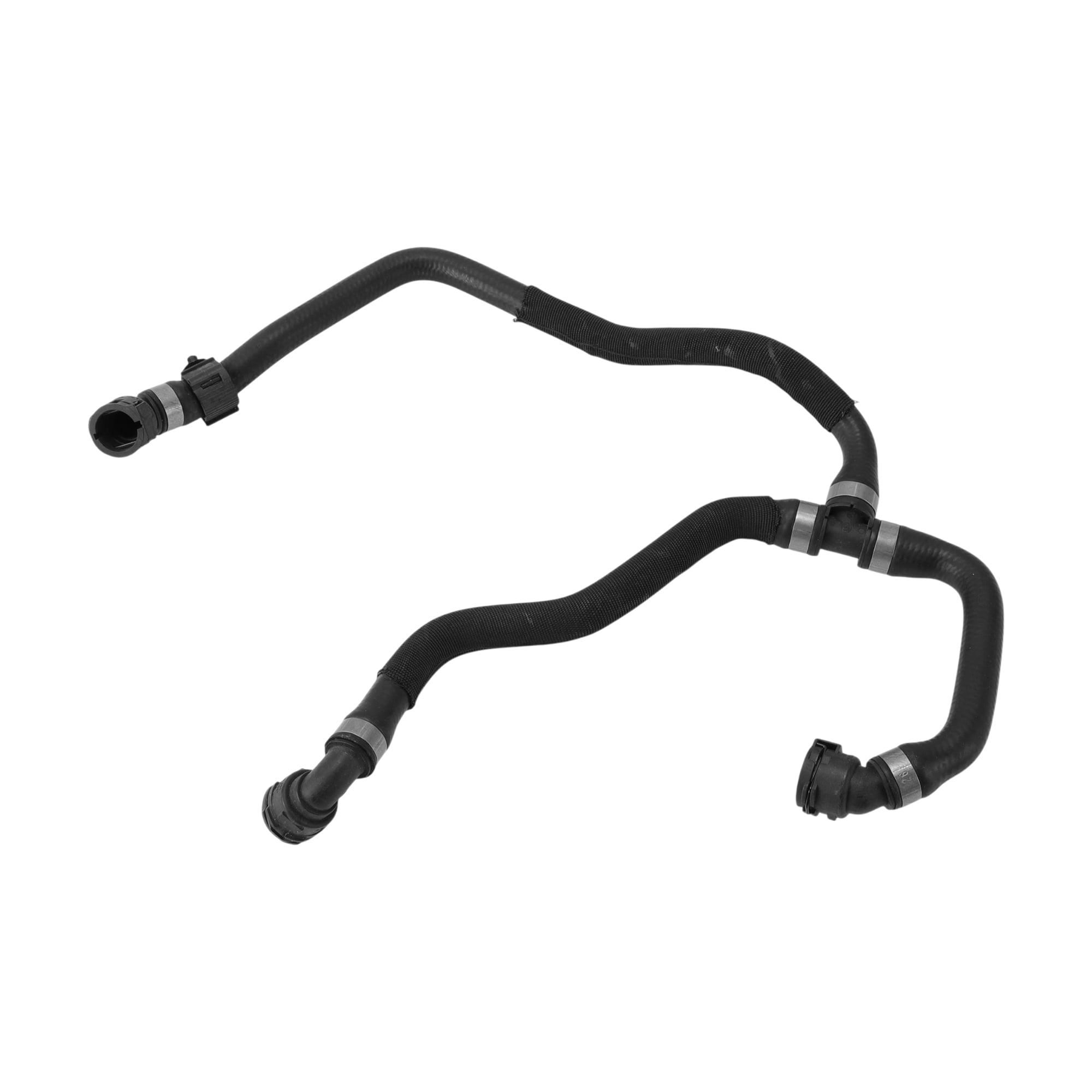 Unique Bargains Radiator Heater Outlet Pipe for BMW X3 2018-2021 Rubber Black 1 Pc