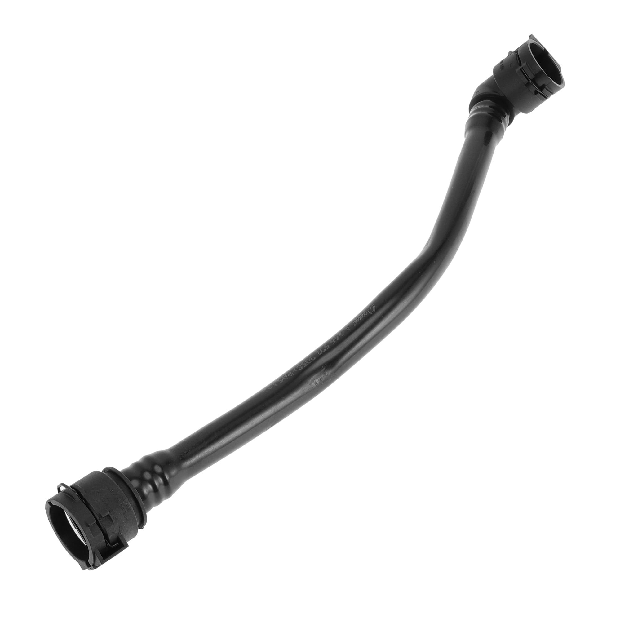 Unique Bargains Radiator Hose A2465010058 For Mercedes-Benz GLA250 2015-2020 Rubber Black