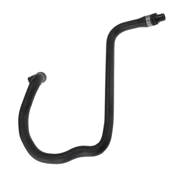 Unique Bargains Radiator Hose Heater Hose for Mercedes-Benz S-Klasse Coupe C217 S 400 4-Matic 3.0L 2015-2020 No.2225018384 Rubber Cooling Water Pipe Black 1 Pcs
