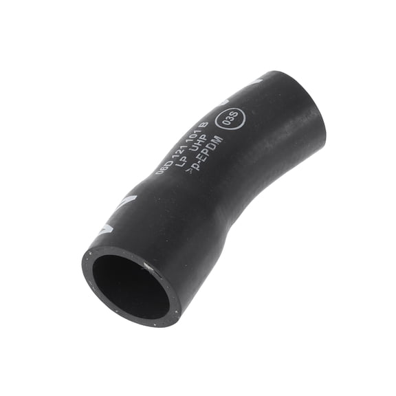 Unique Bargains Radiator Hose Heater Hose No.06D121101B for Audi A4 2.0L Base Sedan 4-Door 2007-2008 Black Rubber 1 Pc Coolant Pipe Good Sealing