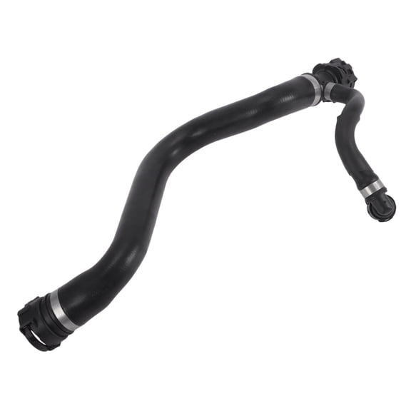 Unique Bargains Radiator Hose Heater Hose No.17128654823 for BMW 230i 2022-2024 Rubber Cooling Liquid Tube Black 1 Pc