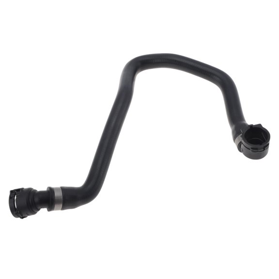 Unique Bargains Radiator Hose Heater Hose Radiator Outlet Hose Pipe No.17127619685 for BMW 528i 2.0L 2012-2016 Rubber Coolant Pipe Black 1 Pc