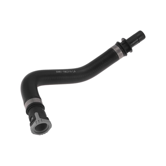 Unique Bargains Radiator Hose Heater Hose Radiator Outlet Hose Pipe No.CV6118C266LA for Ford  Escape III 2017 Rubber Warm Air Inlet Pipe Black 1 Pc