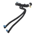 thumbnail image 1 of Unique Bargains Radiator Hose Heater Hose Radiator Outlet Hose Pipe No.XR849443 for Jaguar XF 2006-2016 Rubber Downpipe Black 1 Pc, 1 of 6
