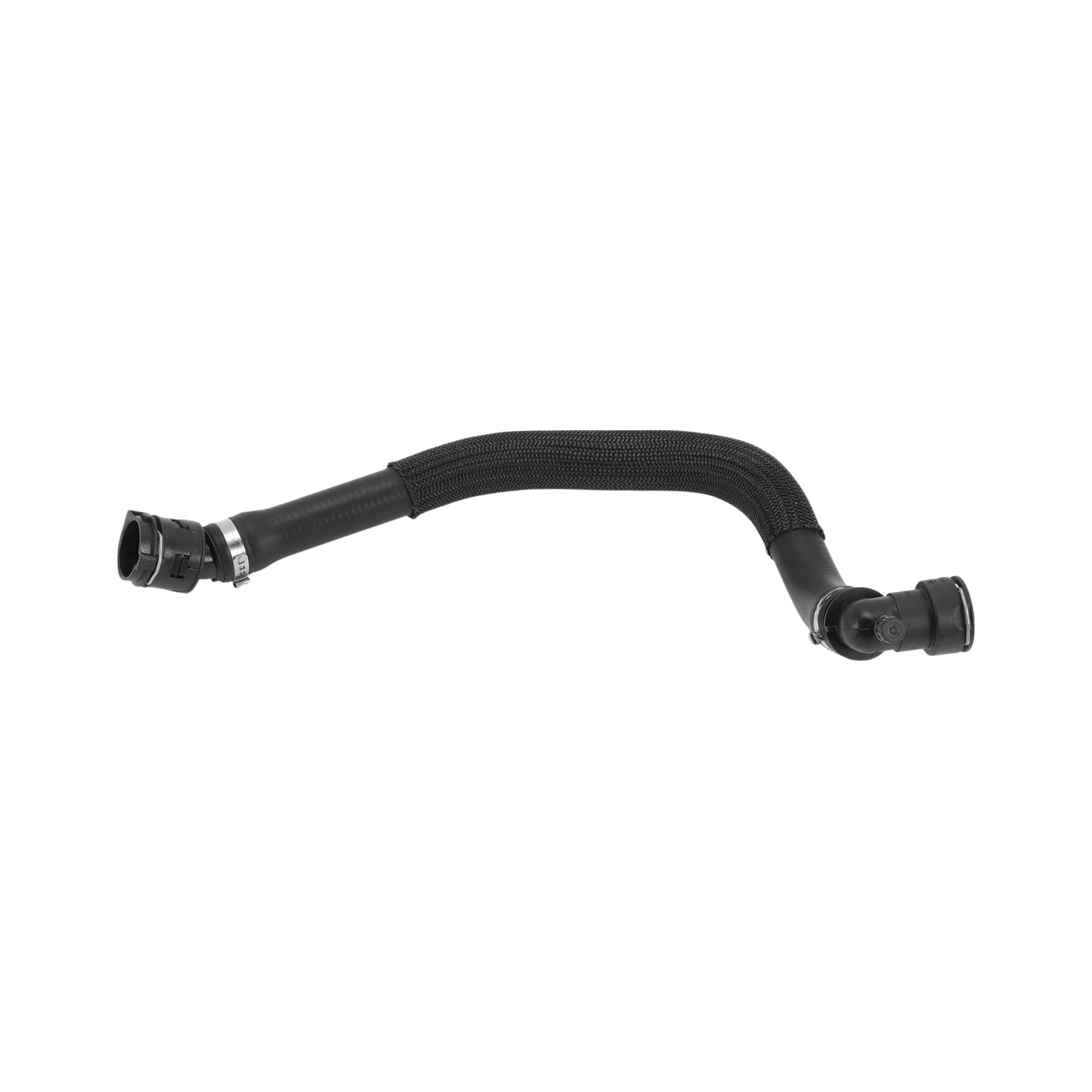 Unique Bargains Radiator Hose Heater Hose Radiator Outlet Hose Pipe for Peugeot 408 2014-2022 No.9803391880 Rubber Heating Water Pipe Black 1 Pc