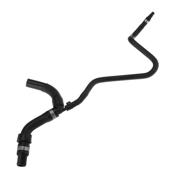 Unique Bargains Radiator Hose Heater Hose for Mercedes-Benz S-Klasse W221 S400 2009-2013 No.2215016784 Rubber Cooling Water Pipe Black 1 Pcs