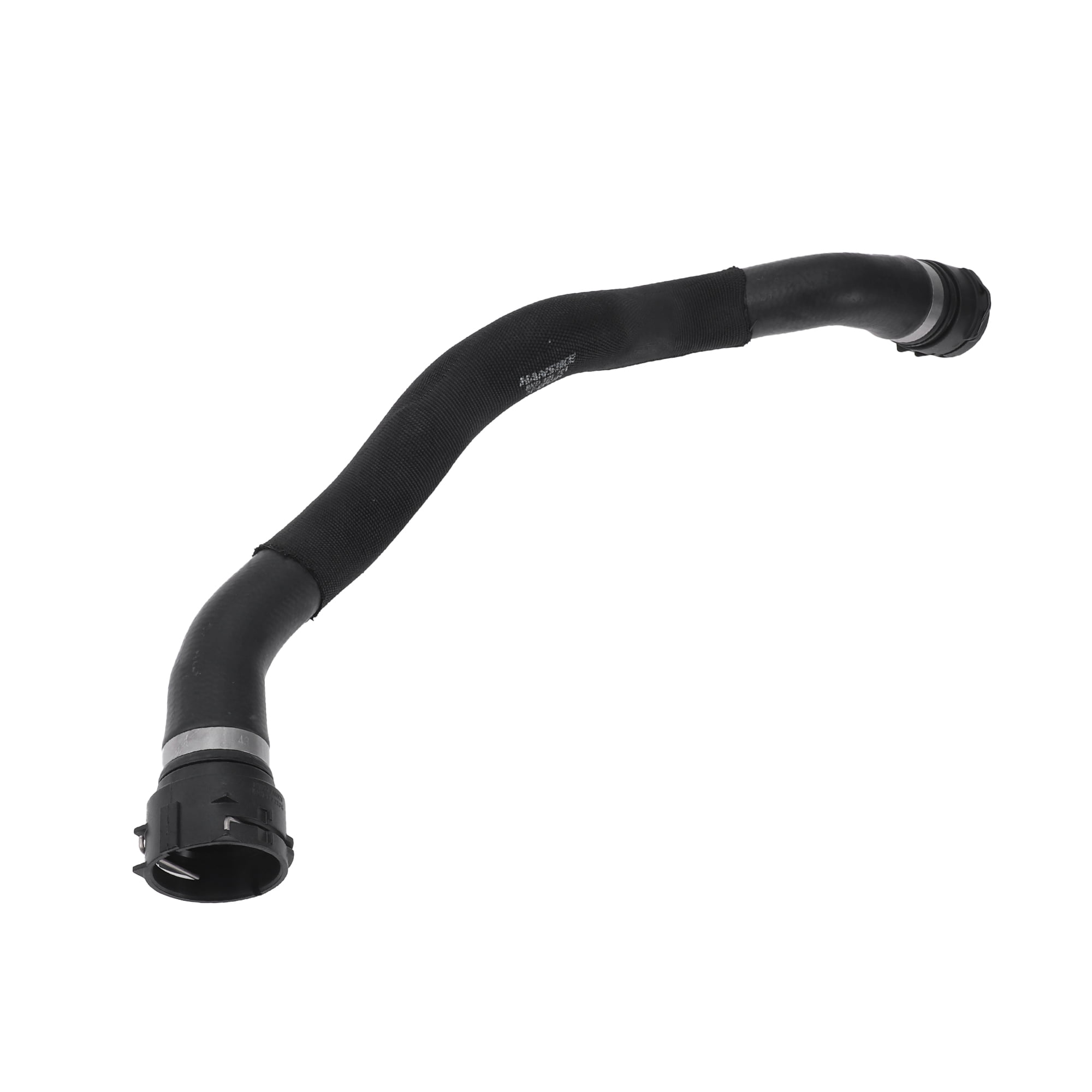 Unique Bargains Radiator Hose for Audi Q5 2.0L 2011-2012 Black Rubber Coolant Pipe
