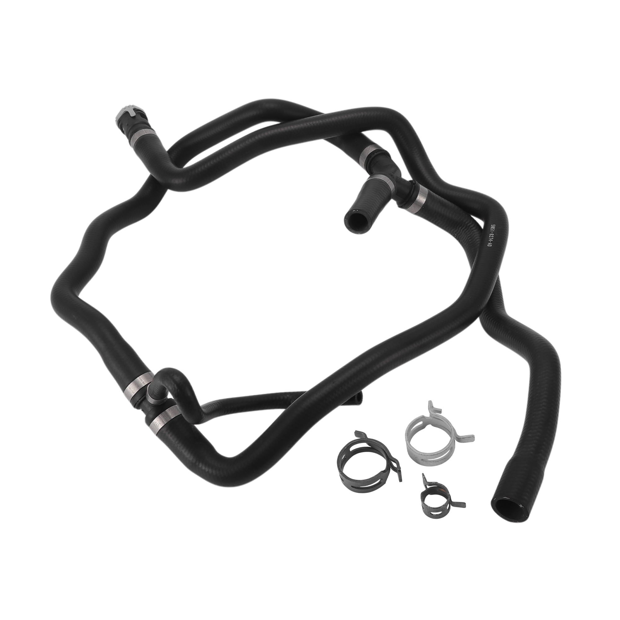 Unique Bargains Radiator Hose for Ford Focus 2007-2014 Rubber Heating Water Pipe