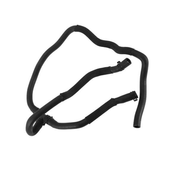 Unique Bargains Radiator Hose for Land Rover LR4 Range Rover Sport 2010-2013 Good Sealing No.LR066383 Engine Coolant Water Hose Black 1 Pcs