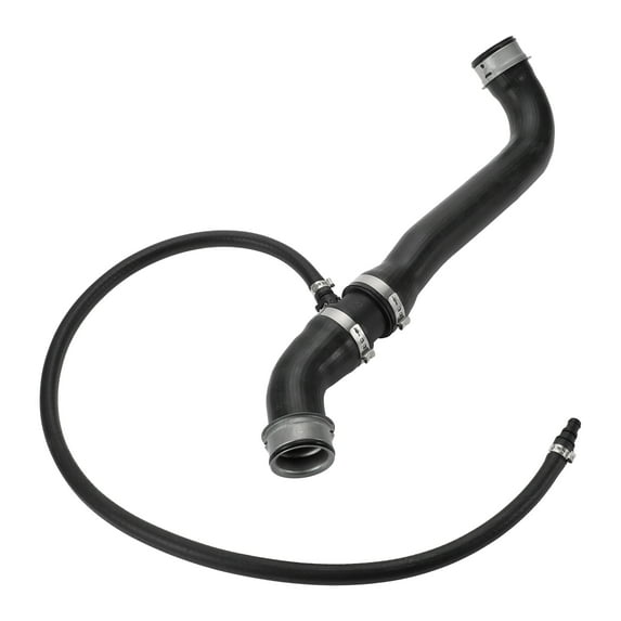 Unique Bargains Radiator Hose for Mercedes-Benz C300 3.0L 2008-2012 No.A2045010382 Rubber Black
