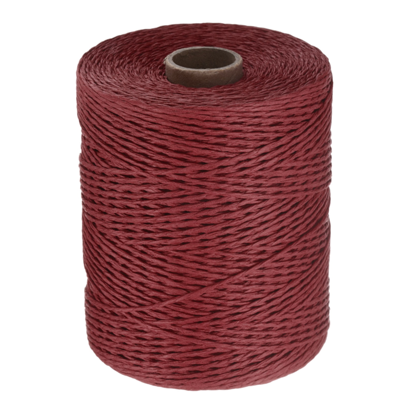 Unique Bargains Raffia Ribbon Craft Twine for Gift Decoration Projects Burgundy