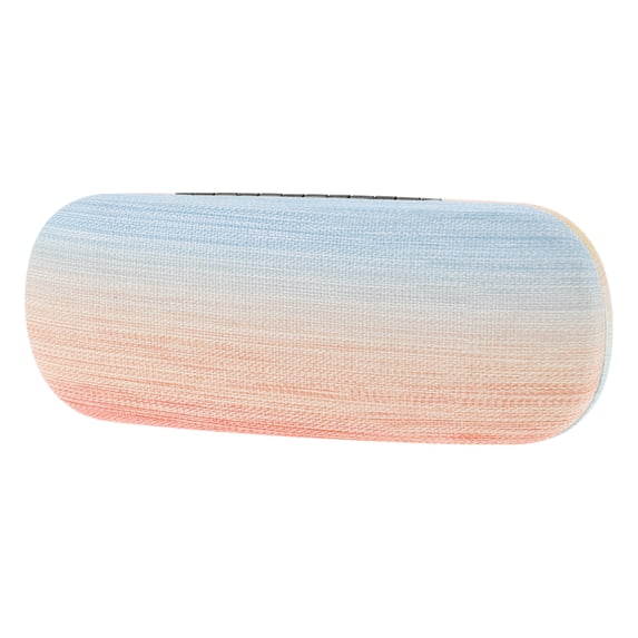 Unique Bargains Rainbow Eyeglasses Case Storage 6.38"x2.44"x1.46" Orange