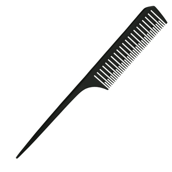 Unique Bargains Rat Tail Comb Long Tail Tip Comb Plastic Tail Comb Hair Styling Combs for Women Men 0.06" Tooth Width