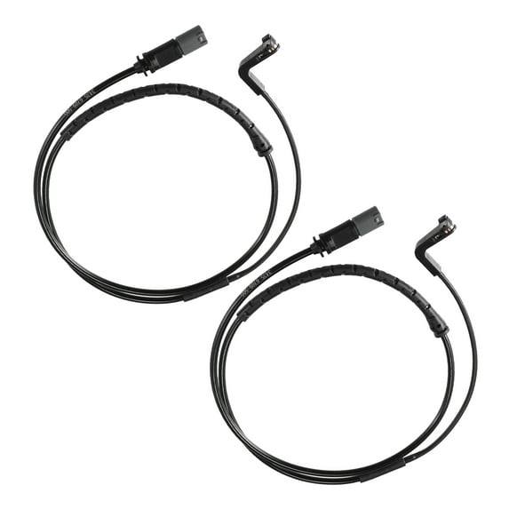 Unique Bargains Rear Brake Pad Sensor Replacement Fit for BMW X5 Plastic Rubber Black Gray 2 Pcs