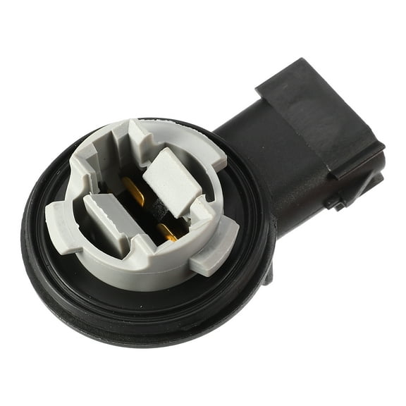 Unique Bargains Rear Brake Taillamp Light Bulb Tail Light Bulb Sockets for Dodge for Ram 1500 2009-2018 Plastic Black