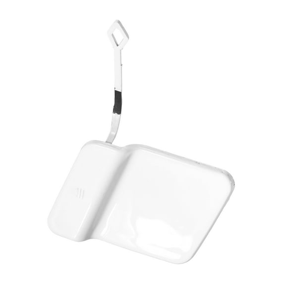 Rear Bumper Tow Hook Cover Car Towing Hook Eye Hole Cover Fit for Mercedes Benz X204 GLK350 White