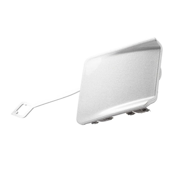 Unique Bargains Rear Car Bumper Tow Hook Cover Titan Silver for BMW 5-Series F10 LCI Base Sedan Basis No.51127332776