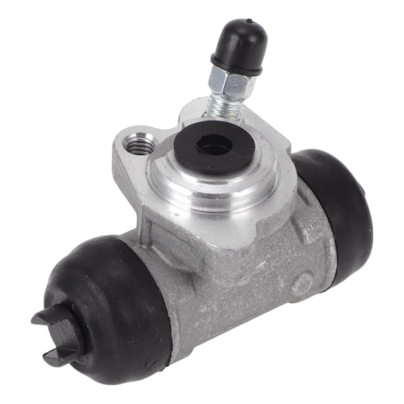 Unique Bargains Rear Left Brake Wheel Cylinder No.4757052011 Drum Brake Cylinder for Toyota Echo 2000-2005 Aluminum Alloy Black,Silver Tone 1 Pcs