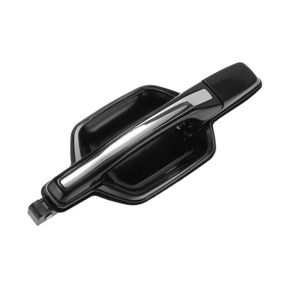 Unique Bargains Rear Left Exterior Door Handle No.MR436913/MR653479 Outside Car Door Handle for Mitsubishi Montero 2001-2006 Black Silver Tone 1 pcs