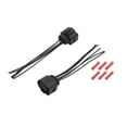 thumbnail image 1 of Unique Bargains Rear Light Wiring Harness Plug for Audi TT Mk 2 2006-2012 No.1J0973733 | Black 2 Set, 1 of 6