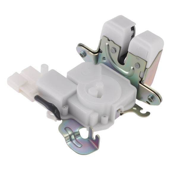 Unique Bargains Rear Trunk Latch Lock Actuator for Honda Fit 1.5L 2015-2017 2+2 Pins Rear Tailgate Latch Actuator 74800T5AJ02 Black White Metal Plastic