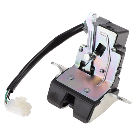 Unique Bargains Rear Trunk Latch Lock Actuator for Hyundai I20 1.2L 1.4L 16V 2015-2019 4 Pins Rear Tailgate Latch Actuator 81230C7000 Black Plastic Metal