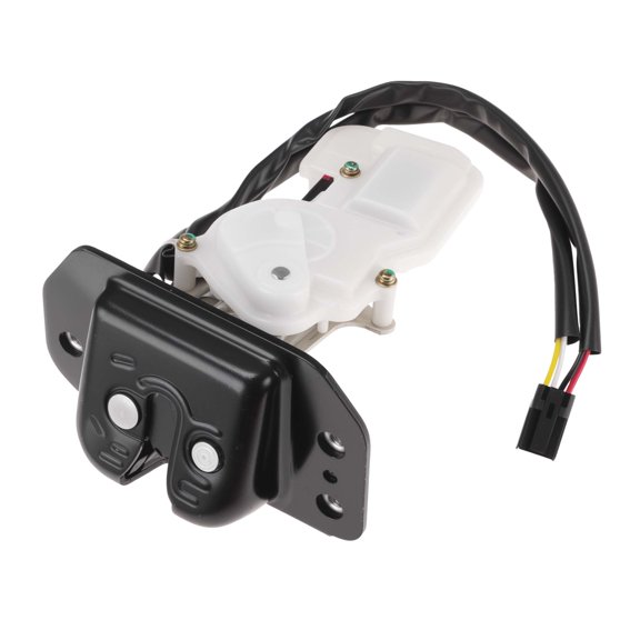 Unique Bargains Rear Trunk Latch Lock Actuator for Ford Expedition 2007-2017 Rear Tailgate Latch Actuator 7L1Z7843150D White Metal Plastic